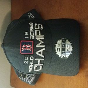 MLB Boston Red Sox Championship World Series 2018 New Era Men's Hat